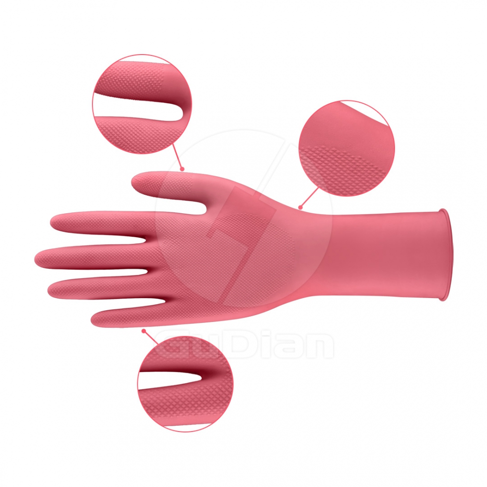 Natural Latex Universal Slim Fit Diamond Gloves